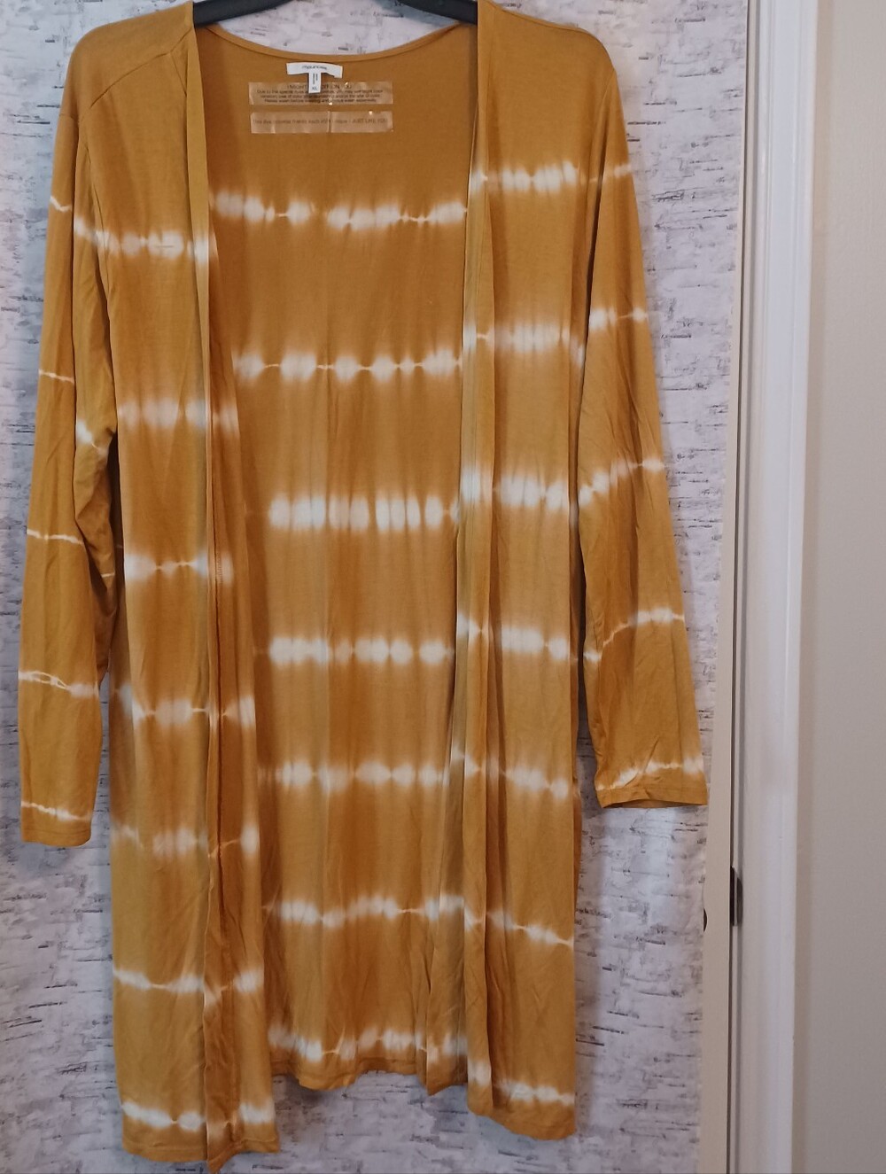 Maurices Tie Dye Long Cardigan Sz XL Last Chance